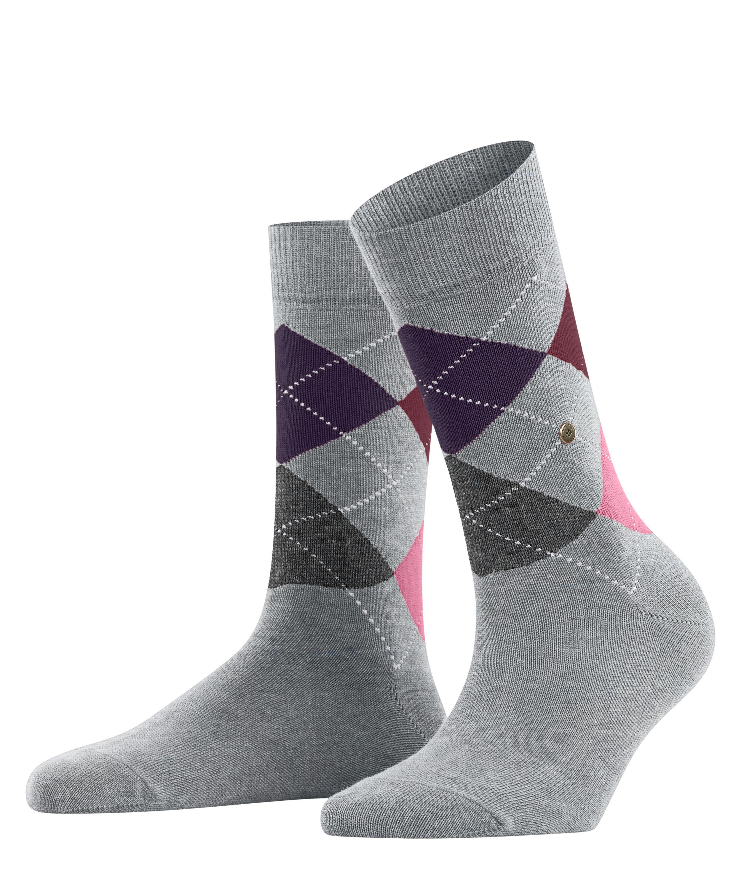 Burlington Queen SO Socken Damen - l. grey mel. (3224)