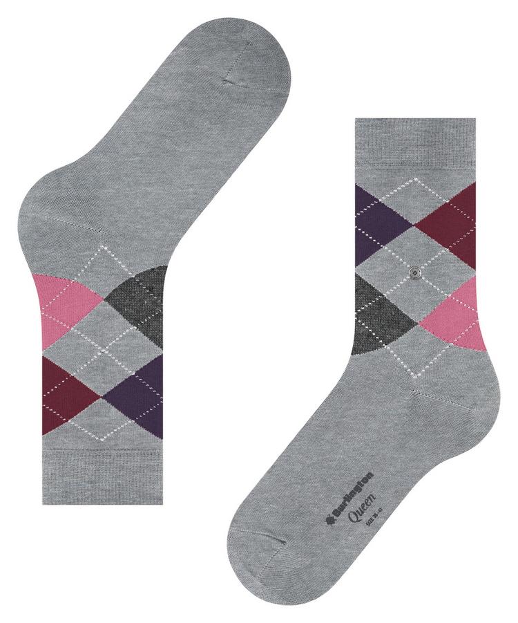 Burlington Burlington Queen Socken Damen - l. grey mel. (3224) - 2 | SportScheck