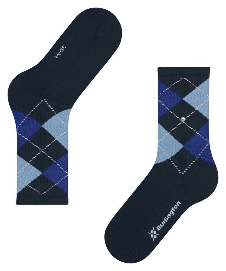 Burlington Burlington Rib Courtside SO Socken Damen - marine (6120) - 3 | SportScheck