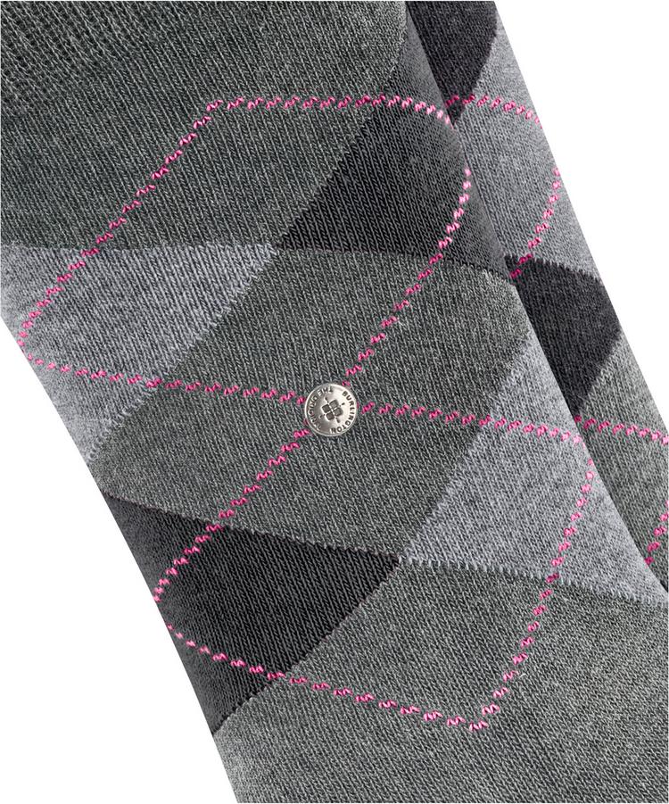 Burlington Burlington Everyday Argyle SO 2-Pack Socken Damen - light greymel. (3390) - 1 | SportScheck