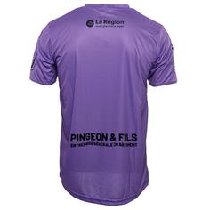 Rückansicht von Uhlsport Clermont Foot GK 23/24 T-Shirt Kinder lila