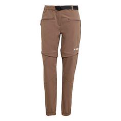 adidas TERREX Utilitas Hiking Zip-Off Hose Wanderhose Damen Earth Strata