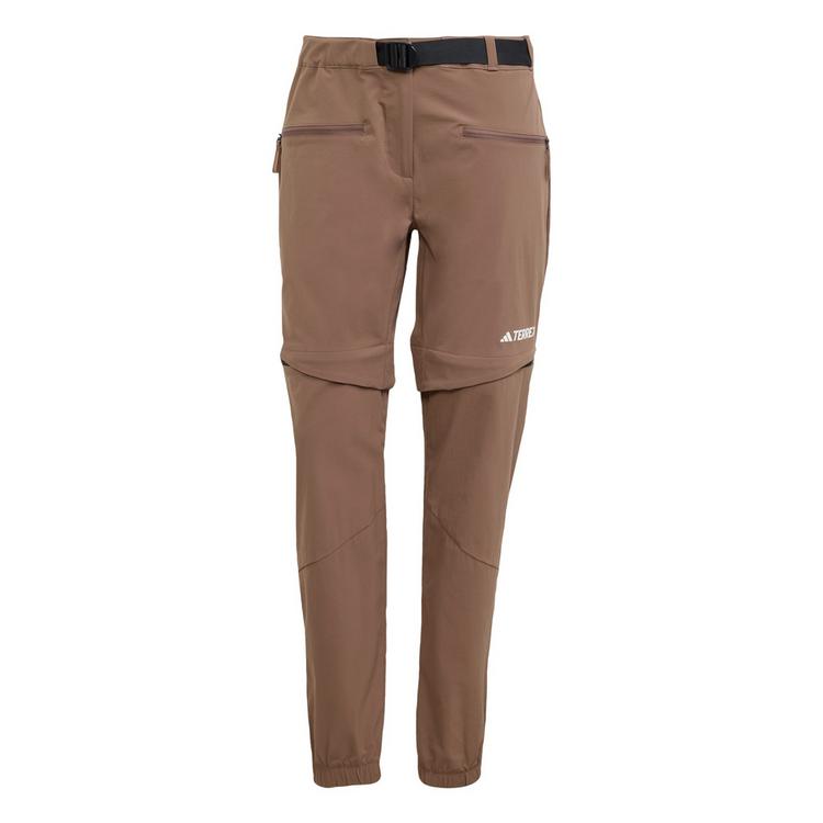 adidas adidas TERREX Utilitas Hiking Zip-Off Hose Wanderhose Damen - Earth Strata - 0 | SportScheck