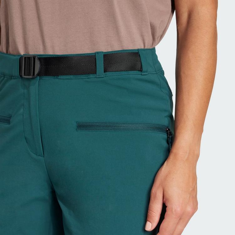 adidas adidas TERREX Utilitas Hiking Zip-Off Hose Wanderhose Damen - Aurora Ivy - 0 | SportScheck