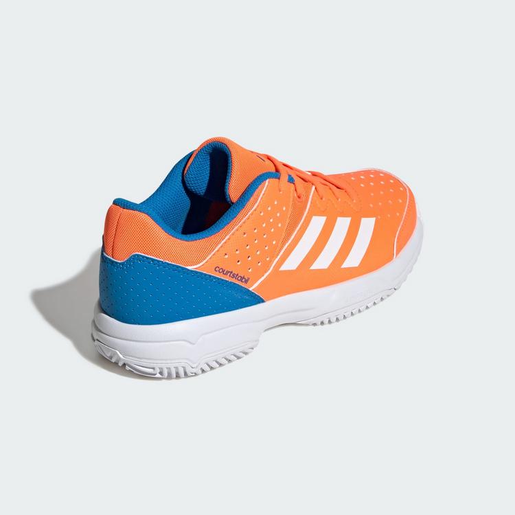 adidas adidas Court Stabil schuh Hallenschuhe Kinder - Orange / Cloud White / Cloud White - 4 | SportScheck