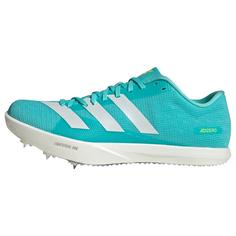 adidas Adizero Weitsprungschuh Laufschuhe Flash Aqua / Zero Metalic / Lucid Lemon