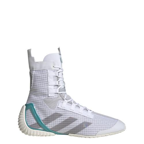 Rückansicht von adidas Speedex 23 Boxschuh Boxschuhe Cloud White / Grey Three / Powder Teal