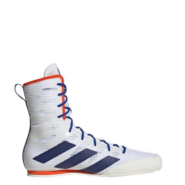 adidas adidas Box Hog 4 Boxschuh Boxschuhe - Cloud White / Dark Blue / Royal Blue - 0 | SportScheck
