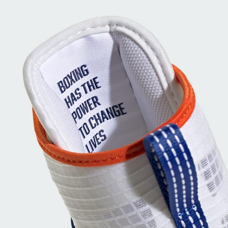 adidas adidas Box Hog 4 Boxschuh Boxschuhe - Cloud White / Dark Blue / Royal Blue - 7 | SportScheck