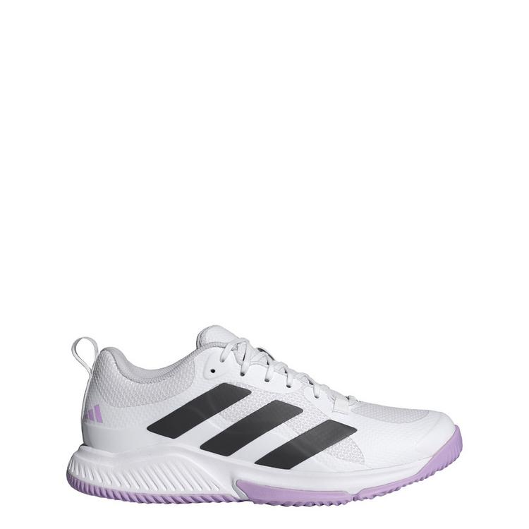 adidas adidas Court Team Bounce 2.0 Schuh Hallenschuhe Herren - Cloud White / Core Black / Powder Plum - 0 | SportScheck