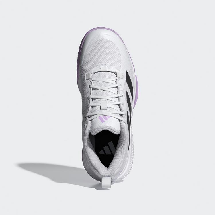 adidas adidas Court Team Bounce 2.0 Schuh Hallenschuhe Herren - Cloud White / Core Black / Powder Plum - 1 | SportScheck