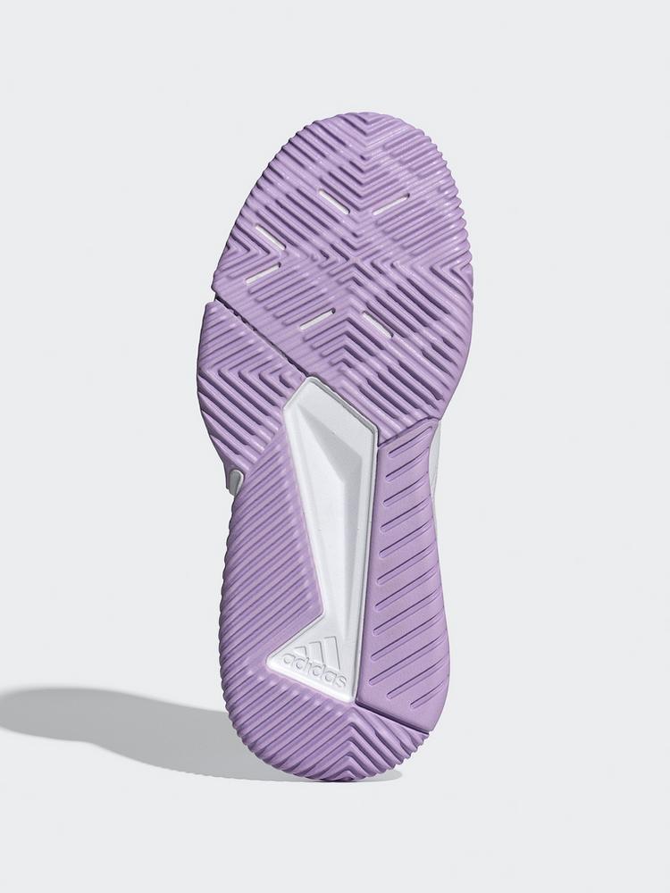 adidas adidas Court Team Bounce 2.0 Schuh Hallenschuhe Herren - Cloud White / Core Black / Powder Plum - 2 | SportScheck