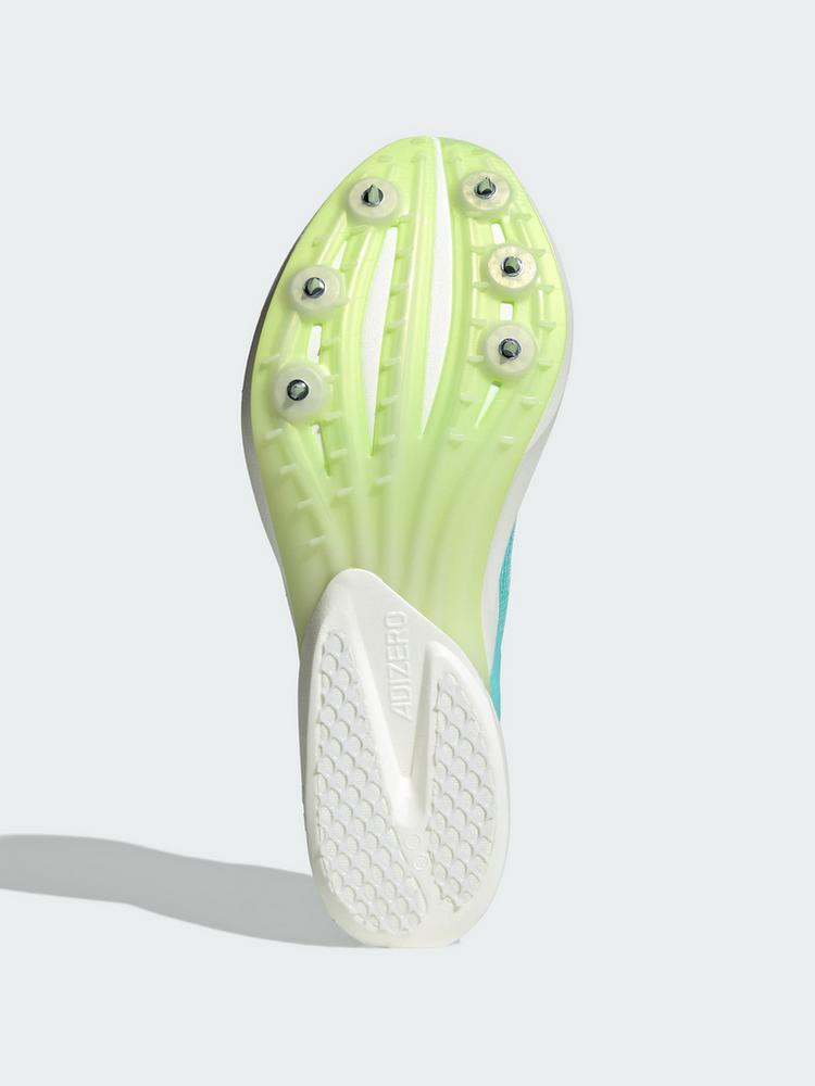 adidas adidas Adizero Avanti Spike-Schuh Laufschuhe Herren - Flash Aqua / Zero Metalic / Lucid Lemon - 2 | SportScheck