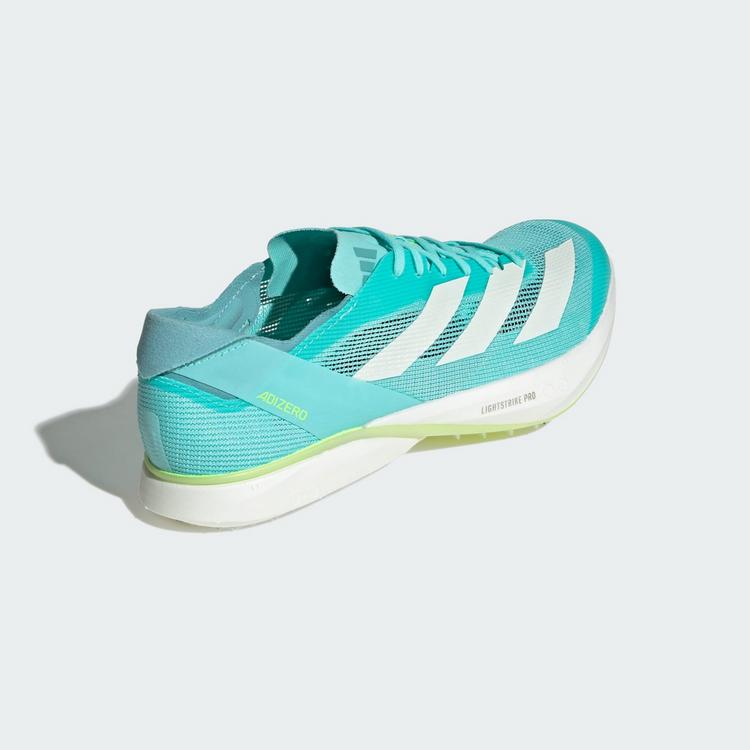 adidas adidas Adizero Avanti Spike-Schuh Laufschuhe Herren - Flash Aqua / Zero Metalic / Lucid Lemon - 4 | SportScheck
