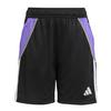 adidas Tiro 24 Trainings-Shorts Kinder Fu&szlig;ballshorts Kinder - Black / Purple Rush