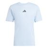 adidas PrimeLift 3-Streifen T-Shirt Funktionsshirt Herren - Glow Blue