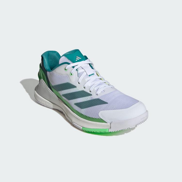 adidas adidas Crazyquick Padel-Schuh Tennisschuhe - Cloud White / Aurora Ivy / Lime Burst - 3 | SportScheck