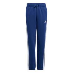 adidas Essentials Kids Hose Stoffhose Kinder Dark Blue / White