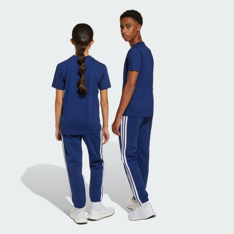 adidas adidas Essentials Kids Hose Stoffhose Kinder - Dark Blue / White - 1 | SportScheck