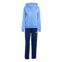 adidas Essentials Linear Trainingsanzug Sweatjacke Damen - Blue Fusion