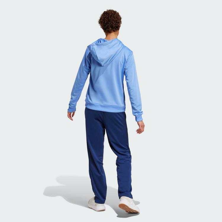 adidas adidas Essentials Linear Trainingsanzug Sweatjacke Damen - Blue Fusion - 1 | SportScheck