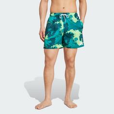 Rückansicht von adidas Tie-Dye 5-Inch Badeshorts Badeshorts Herren Aurora Ivy / White