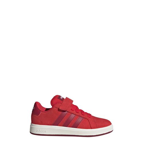 Rückansicht von adidas Grand Court 00s Kids Schuh Sneaker Kinder Collegiate Red / Collegiate Burgundy / Off White