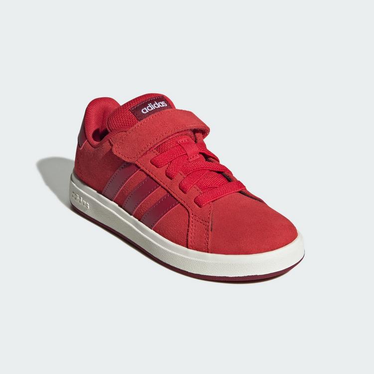 adidas adidas Grand Court 00s Kids Schuh Sneaker Kinder - Collegiate Red / Collegiate Burgundy / Off White - 3 | SportScheck