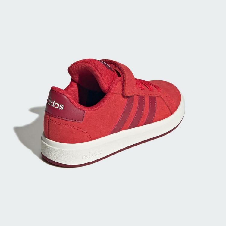 adidas adidas Grand Court 00s Kids Schuh Sneaker Kinder - Collegiate Red / Collegiate Burgundy / Off White - 4 | SportScheck