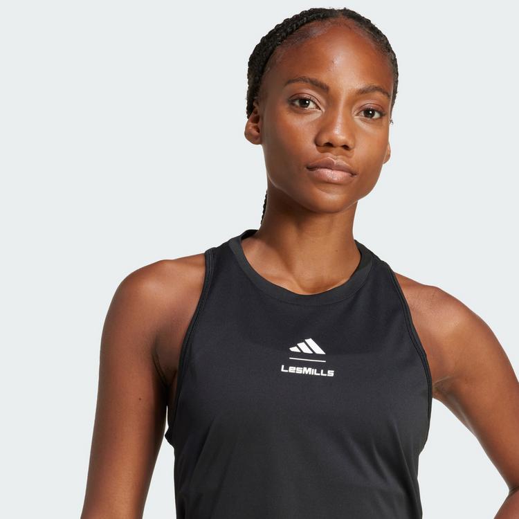 adidas adidas Les Mills Graphic Tanktop Funktionsshirt Damen - Black - 0 | SportScheck