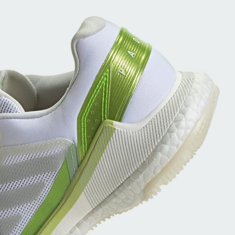 adidas adidas Crazyquick BOOST Padel-Schuh Tennisschuhe Damen - Cloud White / Zero Metalic / Lucid Lemon - 6 | SportScheck