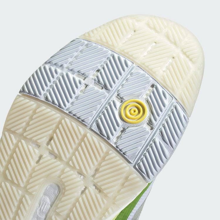 adidas adidas Crazyquick BOOST Padel-Schuh Tennisschuhe Damen - Cloud White / Zero Metalic / Lucid Lemon - 7 | SportScheck