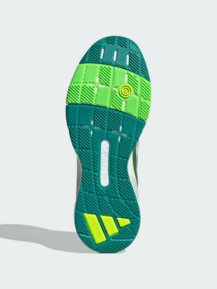 adidas adidas Crazyquick BOOST Padel-Schuh Tennisschuhe Herren - Cloud White / Core Black / Lime Burst - 2 | SportScheck