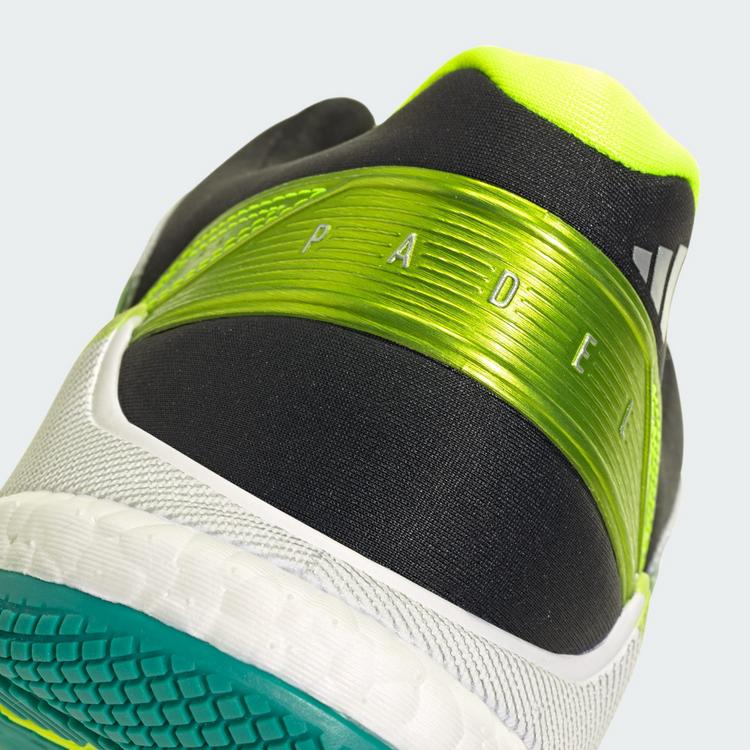 adidas adidas Crazyquick BOOST Padel-Schuh Tennisschuhe Herren - Cloud White / Core Black / Lime Burst - 6 | SportScheck