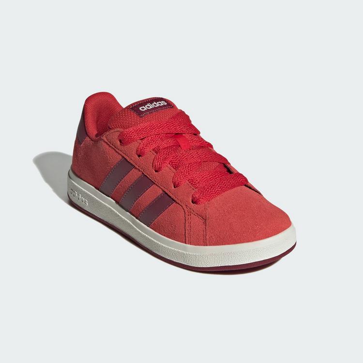 adidas adidas Grand Court 00s Schuh Sneaker Kinder - Red / Cloud White / Core Black - 3 | SportScheck
