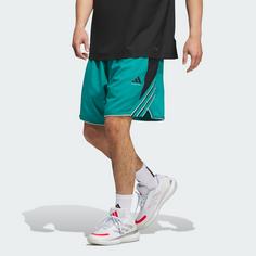 Rückansicht von adidas adidas Crazy Lite Shorts Basketball-Shorts Herren Pure Teal / Black