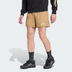Rückansicht von adidas Terrex Multi Shorts Funktionsshorts Herren Cardboard