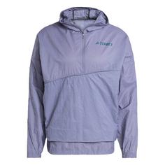 adidas Terrex Xploric Wind Anorak Windbreaker Herren Green