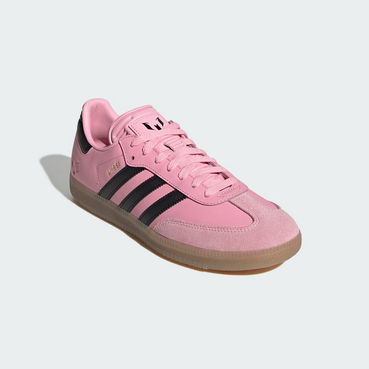 adidas adidas Samba Messi Schuh Fu&szlig;ballschuhe Herren - Light Pink / Core Black / Gum - 2 | SportScheck