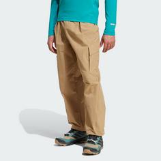 Rückansicht von adidas Terrex Xploric Cargohose Wanderhose Herren Cardboard