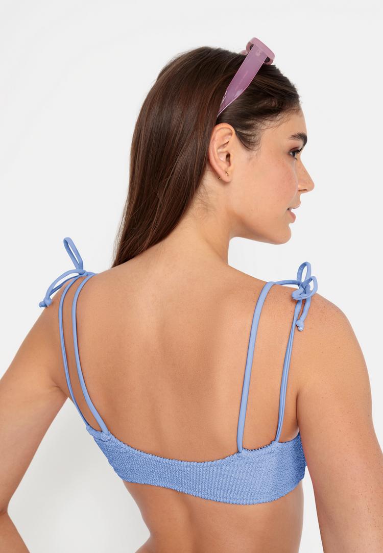 LSCN by Lascana LSCN by Lascana Bustier-Bikini-Top Bikini Oberteil Damen - rauchblau - 0 | SportScheck