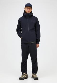 Rückansicht von Peak Performance Regenjacke Herren BLACK