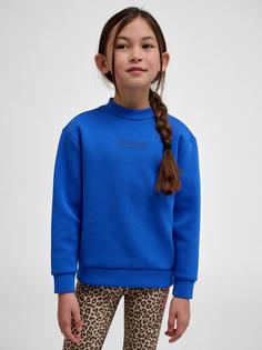 Rückansicht von hummel hmlJR FAST TECH FLEECE CREW Funktionssweatshirt Kinder OLYMPIAN BLUE