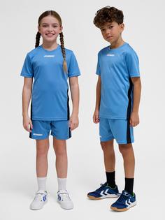 Rückansicht von hummel hmlMULTI PL SET KIDS Trainingsanzug Kinder LICHEN BLUE/LICHEN BLUE