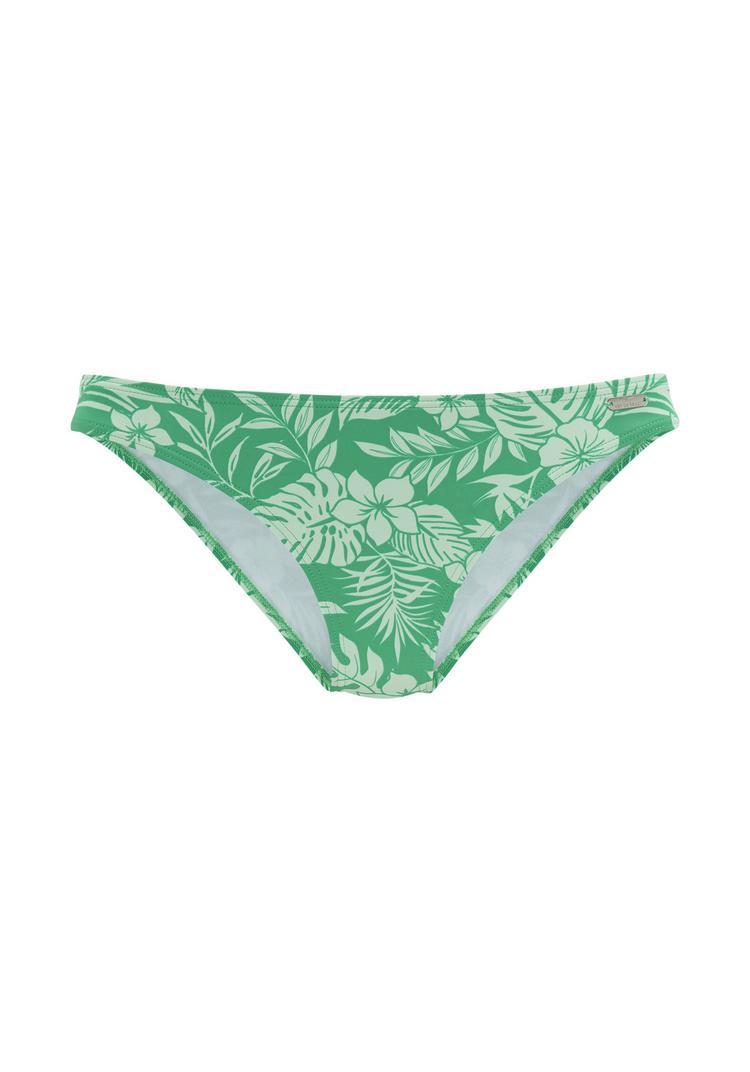 VENICE BEACH VENICE BEACH Bikini-Hose Bikini Hose Damen - gr&uuml;n bedruckt - 0 | SportScheck