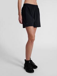 Rückansicht von Newline Funktionsshorts Damen BLACK