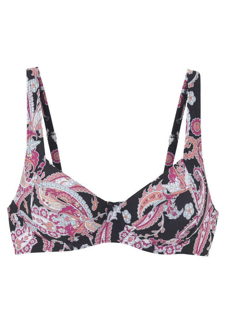 sunseeker sunseeker B&uuml;gel-Bikini-Top Bikini Oberteil Damen - schwarz bedruckt - 0 | SportScheck