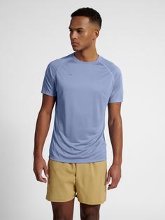 Rückansicht von Newline nwlBEAT T-SHIRT Funktionsshirt Herren ACTIVE BLUE