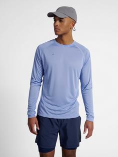 Rückansicht von Newline nwlBEAT T-SHIRT L/S Funktionsshirt Herren ACTIVE BLUE