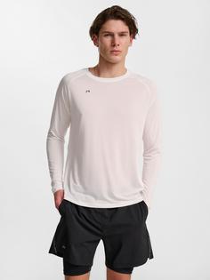 Rückansicht von Newline nwlBEAT T-SHIRT L/S Funktionsshirt Herren WHITE